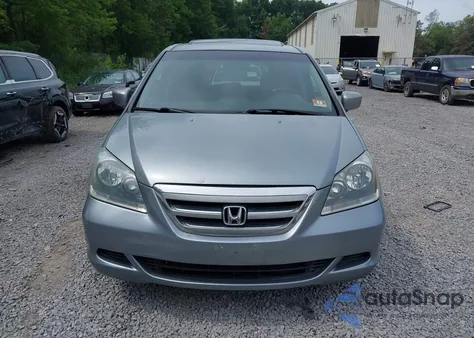 2006 Honda Odyssey Ex-L из США, поврежденный, VIN 5FNRL38686B120793